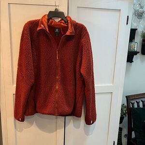 Champion Burnt  Orange Teddy Jacket